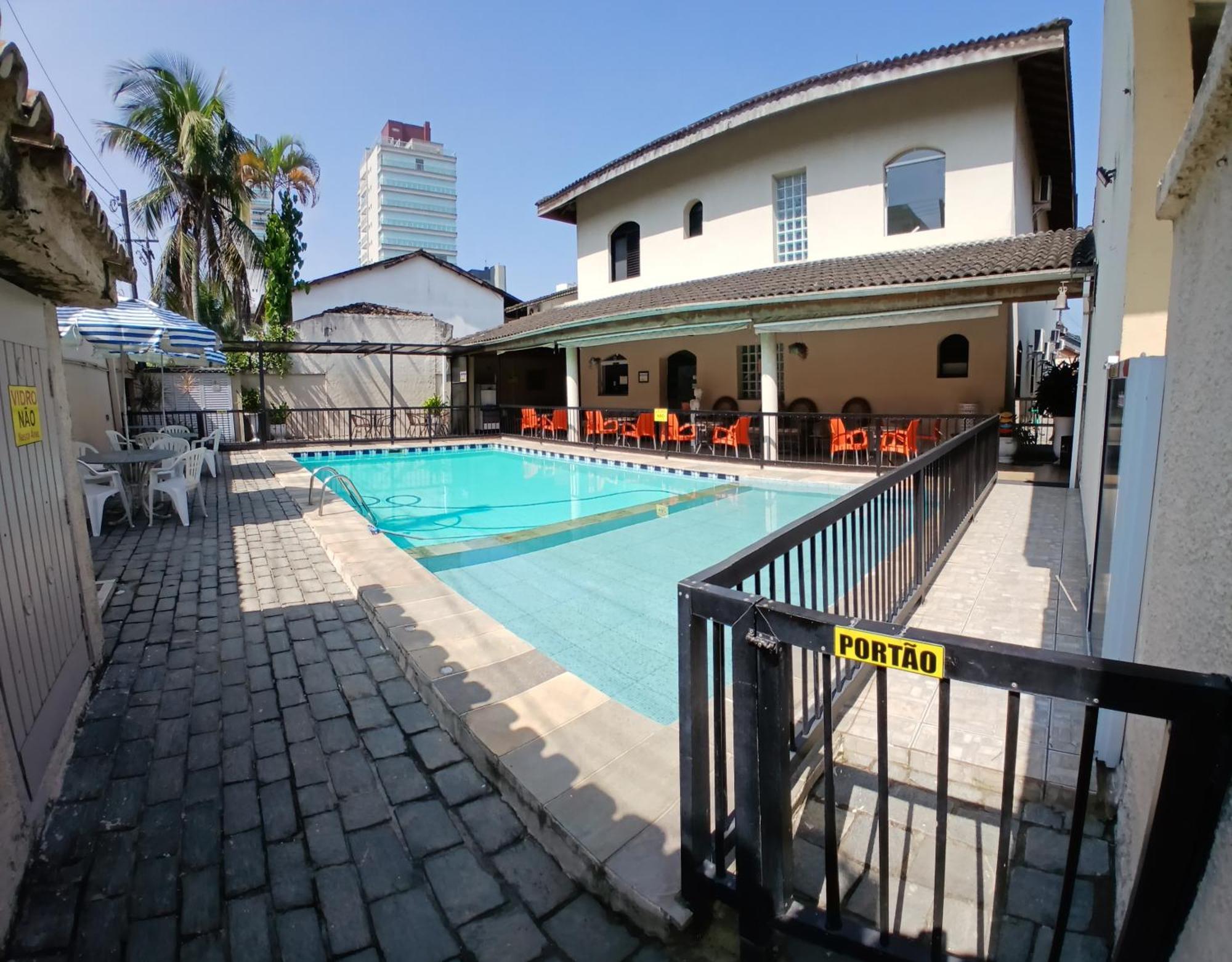 Pousada Parque Suites Estacionamento E Piscina Guarujá Kültér fotó
